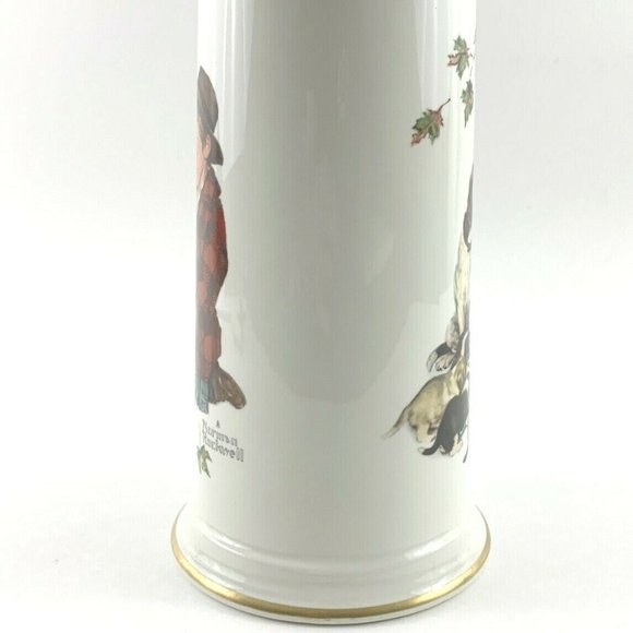 Norman Rockwell, Gorham Limited Edition, "The Pride of Parenthood" Stein. #4156. - Picture 7 of 12